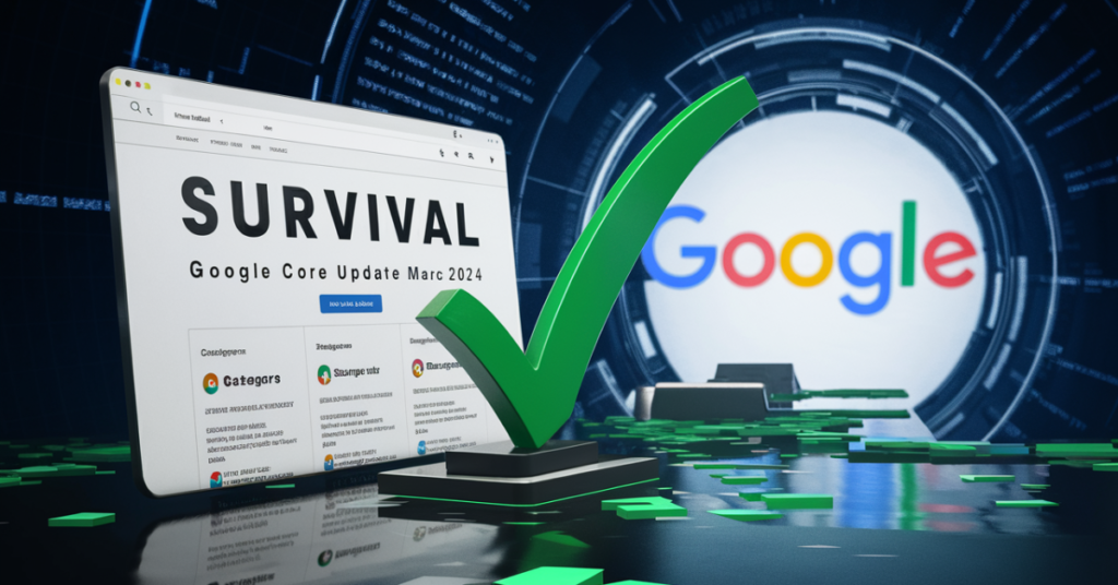 Surviving the Google core update in March 2024