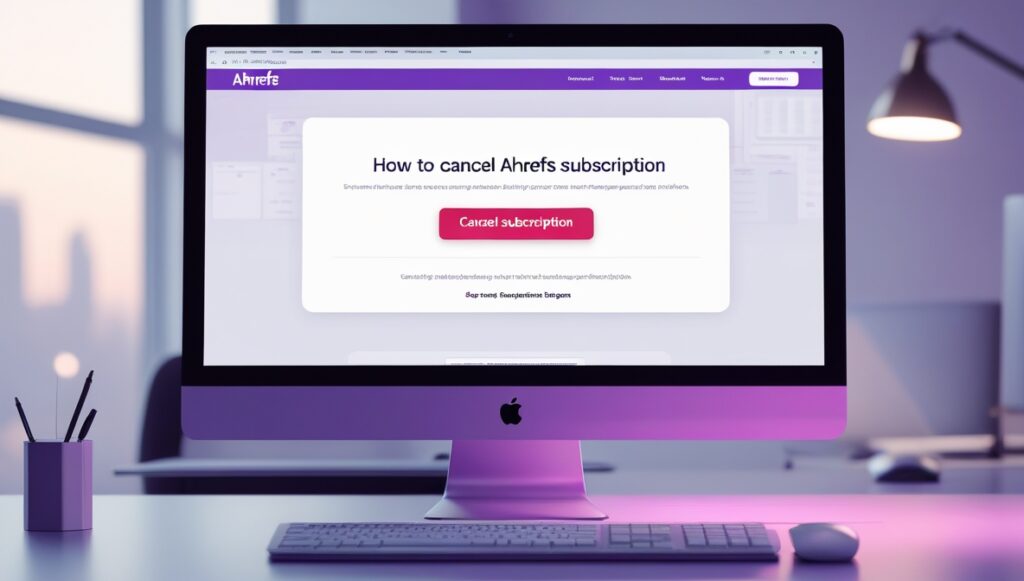 Janet Jackson Digital How to Cancel Your Ahrefs Subscription